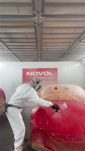 Guards red 😍😍 NOVOL 565-00 clearcoat #novol #paintshop