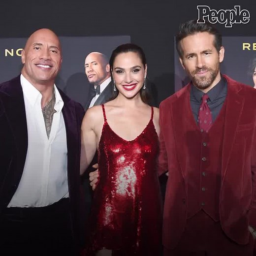 323K views · 2.4K reactions | 'Red Notice' stars Dwayne "The Rock" Johnson, Gal Gadot and Ryan Reynolds have one incredible friendship. ❤️ | People | Facebook