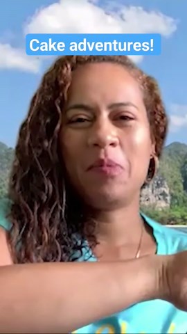 subscribe to see more ridiculous cake adventures! 😂 #cakedecorating