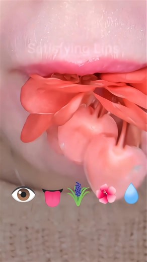 ASMR Satisfying Eating Do You Prefer Flowers Or Plants #asmr #eatingsounds #mukbang