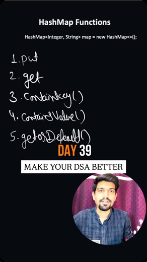 codeN’ | HashMap methods in 90 sec. #dsa #java #datastructure #systemdesign #programing #programmers #softwareengineering #softwareengineers... | Instagram