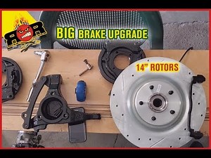 Big Brake Upgrade | How To Convert From Drum To Disk Brake pt.1