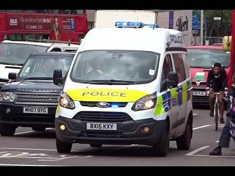 London Metropolitan Police Van - "Gamma 2" Siren