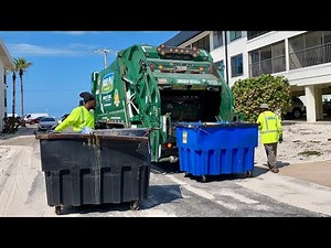 Waste Pro ACX New Way Rear Loader Tipping Rear Load Dumpsters