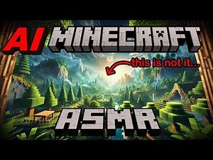 ASMR AI Minecraft: Exploring an AI-Generated Minecraft Dream [Soft Spoken/Whisper]