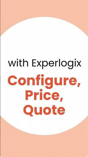 Less time quoting, more time selling with Experlogix CPQ