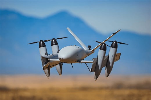 创新垂直起降无人机-翼动力公司X-P4 Transwing垂直起降无人机