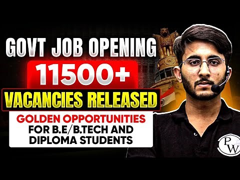 Government Job Vacancy in March 2025 | 11500+ Vacancies Released | Complete Details