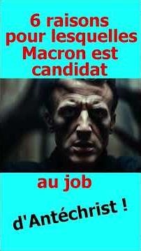 6 raisons de penser que Macron est l'Antéchrist #aventuriercatholique