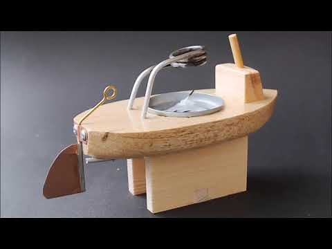 PomPom Boat ポンポン船を作ってみた。