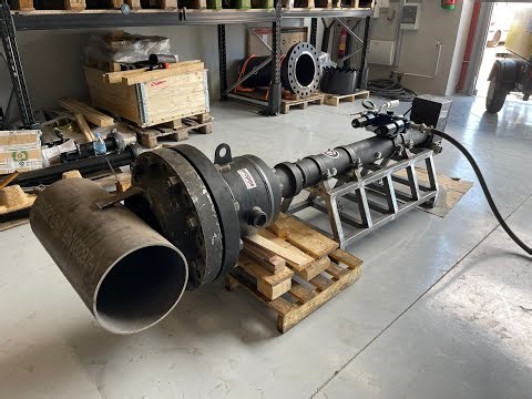 Live Demo: Hot Tap Power Units | PTM-3070-HYD with 16″ Cutter & Pilot Drill