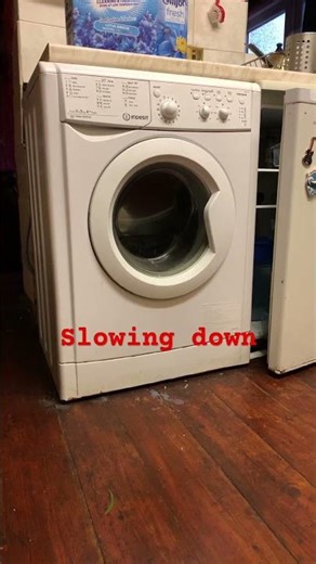 Washing machine spin cycle slowing down