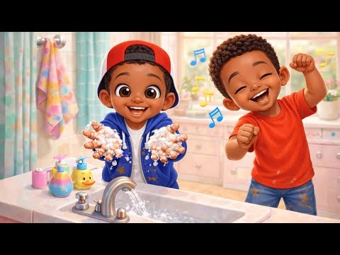 Wash Your Hands Song | Healthy Habits For Kids | Nursery Rhymes & Songs