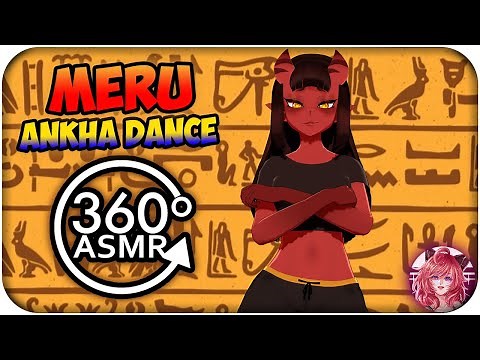 Meru The Succubus & Ankha Zone Dance~ [360º VR ASMR]