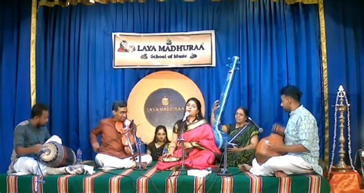 Carnatic Classical Music - Vocal Recital Vid Sriranjani Santhanagopalan : Vocal Vid L Ramakrishnan : Violin Vid Praveen Sparsh : Mridangam Vid Krishna : Ghatam | Unique Music World