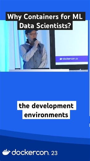 Docker Containers 🤝 ML Data Scientists Full video: https://bit.ly/3stQ3Cs | Docker