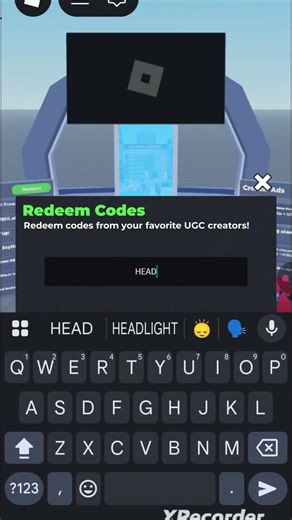 Flex UGC headless code #roblox #free #avatar