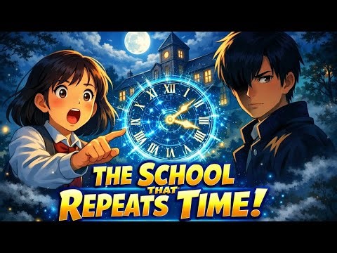 A Short Animation of the Day Time Stopped in School I Mysterious School Story