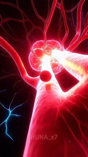 Inside Your Body as a Blood Drop | First-Person POV 3D #3danimation #education #anatomy