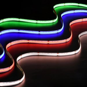 [Hot Item] Digital Addressable 720LEDs/M Ws2812b COB LED Strip 12V/24V RGBW Full Color IP20/65