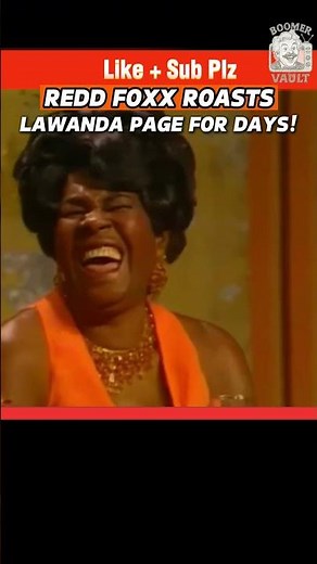 Redd Foxx Roasts Lawanda Page Like Never Before! 🔥 #SanfordAndSon #ComedyGold #1970s