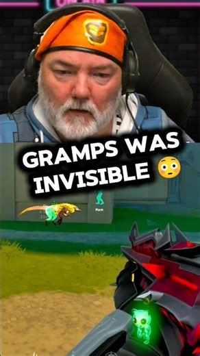 GRAMPS WAS INVISIBLE 😳....| Valorant