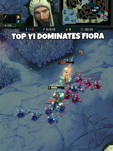 Fiora Players Take Risks in League of Legends