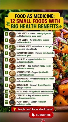 Tiny foods with powerful health benefits you should be eating