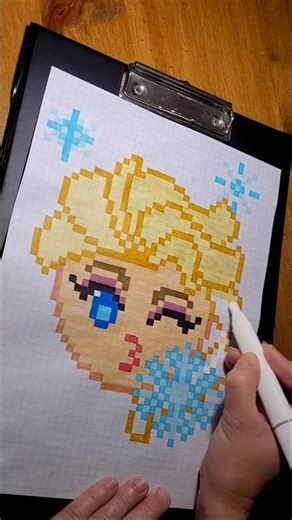 Elsa ❄️ Pixel Art Ideas Disney