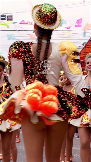 Colorful Caporales Dance at Bolivia's Carnaval de Oruro