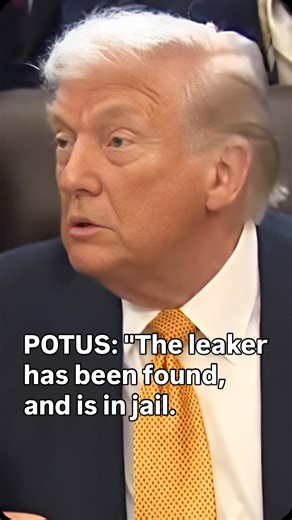 Real America’s Voice News on Instagram: "President Trump: “The leaker has been found, and is in jail right now — and that’s the leaker on Venezuela... and will probably be in jail for a long time. Let’s see what happens.”"