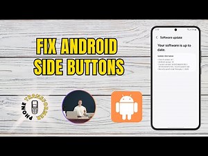 How to Fix Side Buttons Not Working on Android - Full Guide {2025}