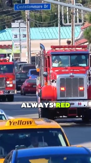 Why Firetrucks Are Red?🚒🤔 #firetruck #shorts #jeevansakshi