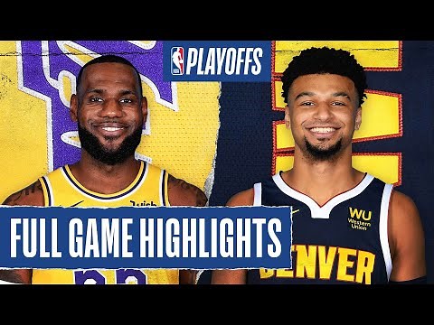 LAKERS at NUGGETS | FULL GAME HIGHLIGHTS | September 24, 2020