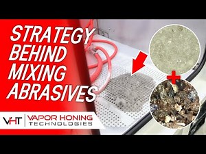 Setting Up Abrasive in Your Vapor Honing Machine!