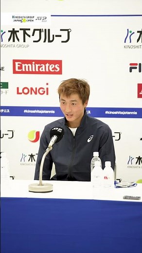 望月慎太郎🇯🇵 #kinoshitajotennis #atptour #tennis #木下JOテニス10/16~22 木下グループジャパンオープン開催中！