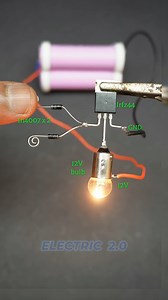 3.9K views · 35 reactions | MOSFET touch switch #scienceproject | Electric 2.0 | Facebook