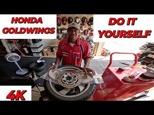 Centramatic Wheel Balancers Installation for Honda Goldwings