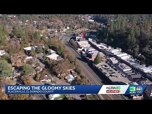 Sacramento residents escaping valley fog by seeking sunshine in the foothills