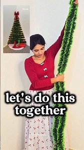 💥Let's do this🎄 easy & simple DIY christmas tree #ytshorts #christmas #diy