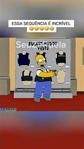 OS SIMPSONS NO MUSEU 🤣🤣 #ossimpsonsemportuguês #simpsonsbrasil #desenhoanimado #videosengracados