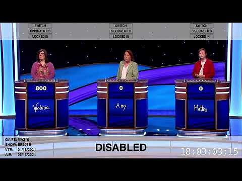 First 5 Clues of Game 12 | Jeopardy! Masters | JEOPARDY!