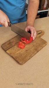 1.5M views · 1.1K reactions | Volleyball and cutting board transformed into a classy bag 朗 | 5-Minute Crafts Teens | Facebook