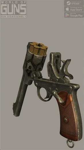 Webley-Fosbery Automatic Revolver Firing