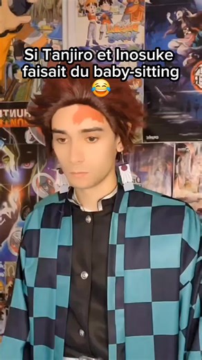 #kny #tanjiro #inosuke #cosplay #humour