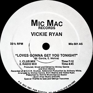 Vickie Ryan - Loves Gonna Get You Tonight