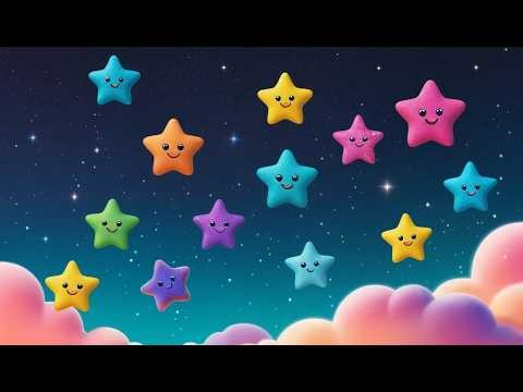 Nine Little Toy Stars Sparkle Sparkle Sparkle | Bedtime Song & Counting Rhyme