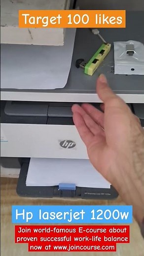Easy Fix HP LaserJet 1200w Blinking Lights Error