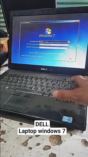 Dell laptop windows 7 kese kare 2026#windows7#edit#halo#shortsfeed#techtips#windows 7 new setup #fyp