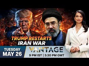 LIVE: US Strikes Iran Again | Peace Talks Continue as West Asia Tensions Rise | Vantage on Firstpost